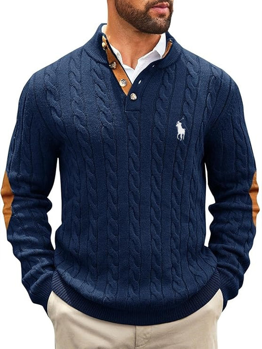 Cozy Style Men's Knit Sweater