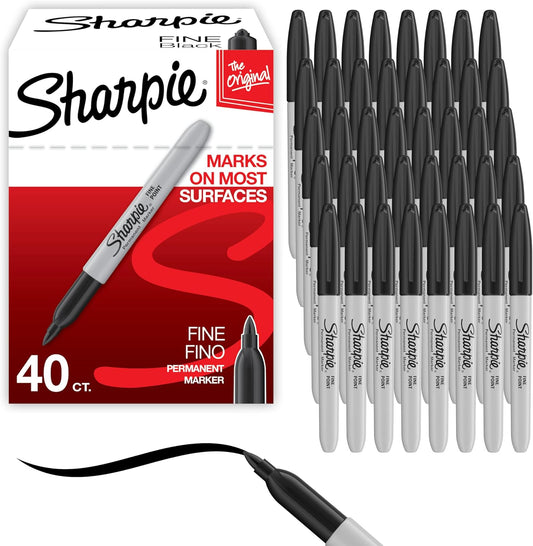 Sharpie Bold Black Markers