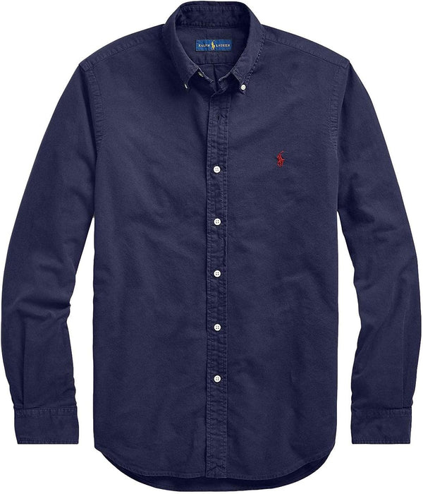 Plaid Oxford Long Sleeve Shirt