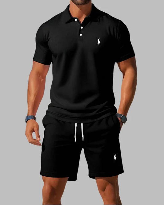 Stylish Men's Two-Piece Outfit