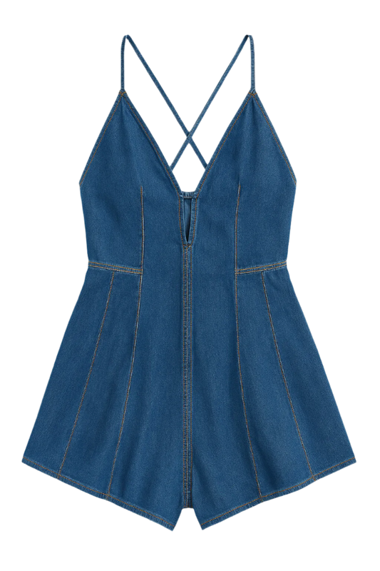 Dreamy Denim Romper
